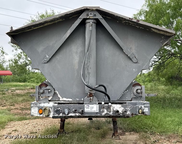image for item ED5616 1996 Cali 34HSD side dump trailer