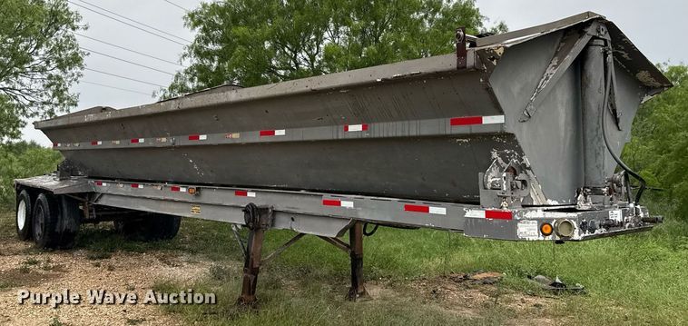 image for item ED5616 1996 Cali 34HSD side dump trailer