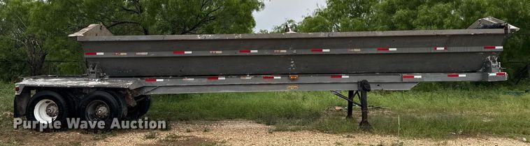 image for item ED5616 1996 Cali 34HSD side dump trailer