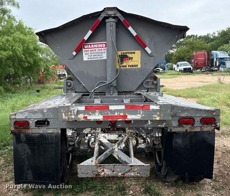 image for item ED5616 1996 Cali 34HSD side dump trailer