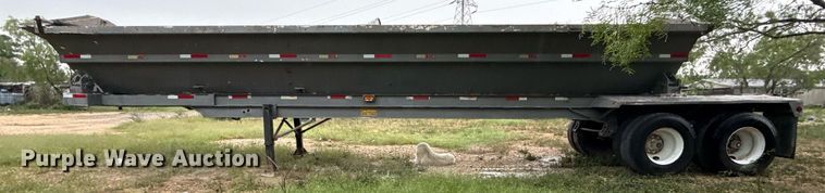 image for item ED5616 1996 Cali 34HSD side dump trailer