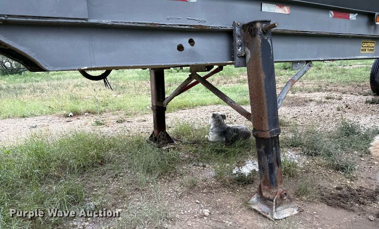 image for item ED5616 1996 Cali 34HSD side dump trailer