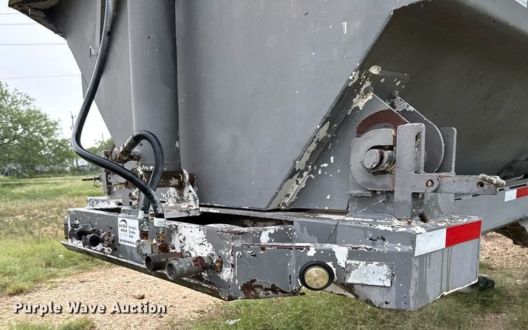 image for item ED5616 1996 Cali 34HSD side dump trailer