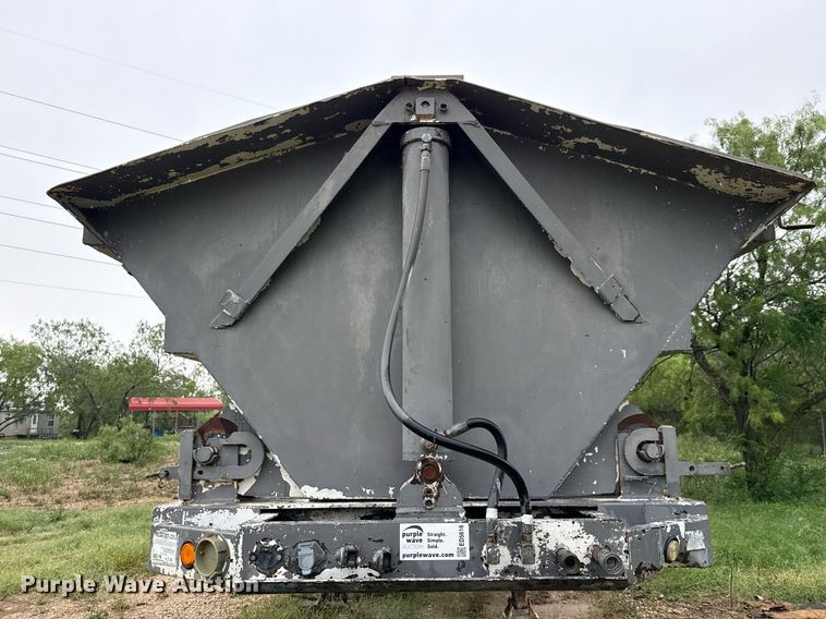 image for item ED5616 1996 Cali 34HSD side dump trailer