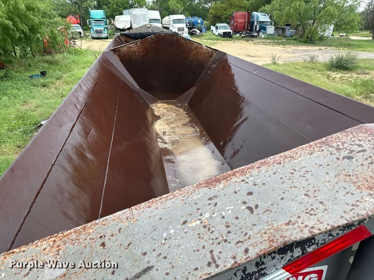 image for item ED5616 1996 Cali 34HSD side dump trailer