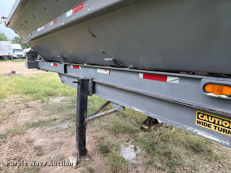 image for item ED5616 1996 Cali 34HSD side dump trailer