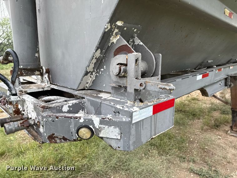 image for item ED5616 1996 Cali 34HSD side dump trailer