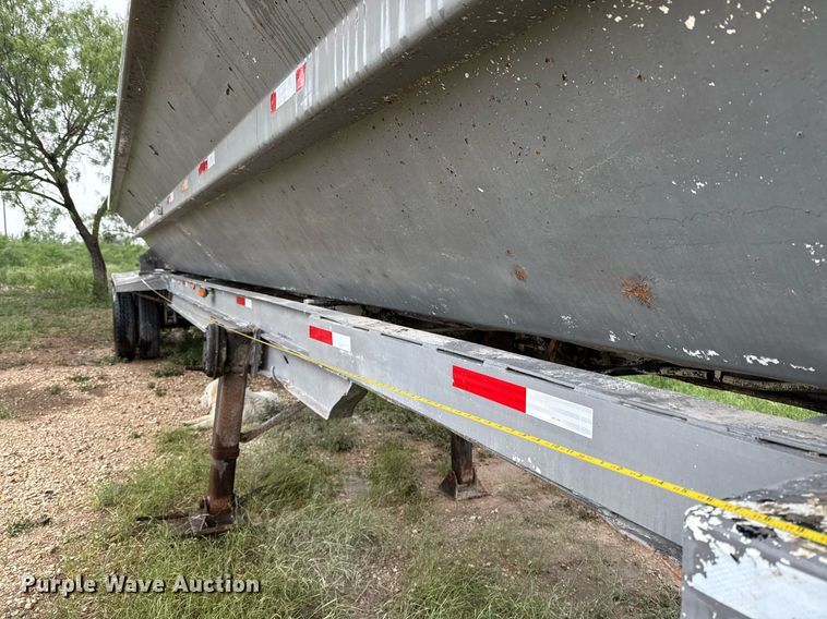 image for item ED5616 1996 Cali 34HSD side dump trailer