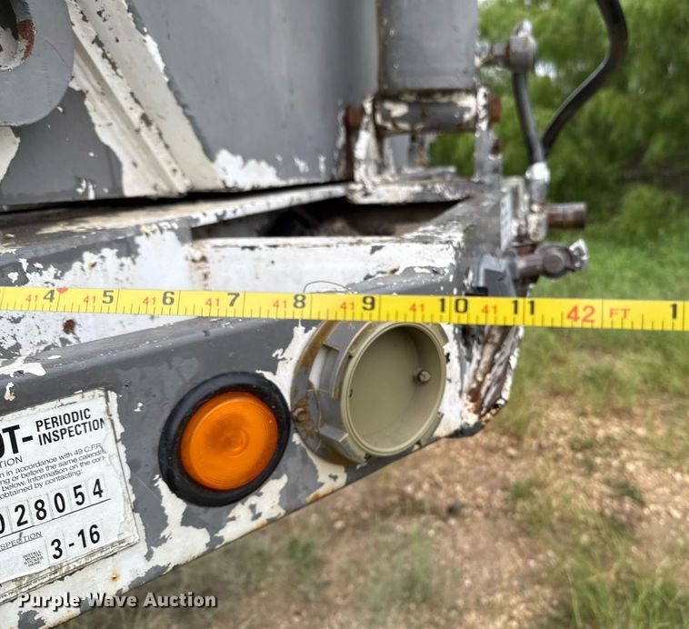 image for item ED5616 1996 Cali 34HSD side dump trailer