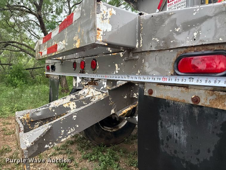 image for item ED5616 1996 Cali 34HSD side dump trailer