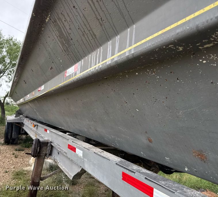 image for item ED5616 1996 Cali 34HSD side dump trailer