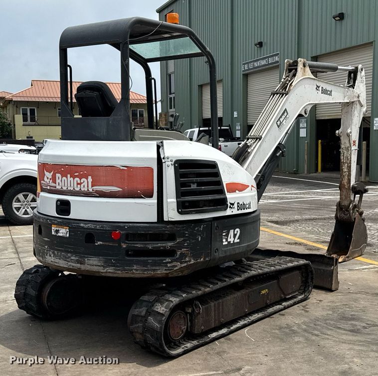 image for item ED5618 2016 Bobcat E42 mini excavator