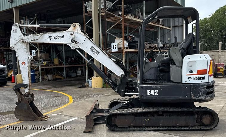 image for item ED5618 2016 Bobcat E42 mini excavator
