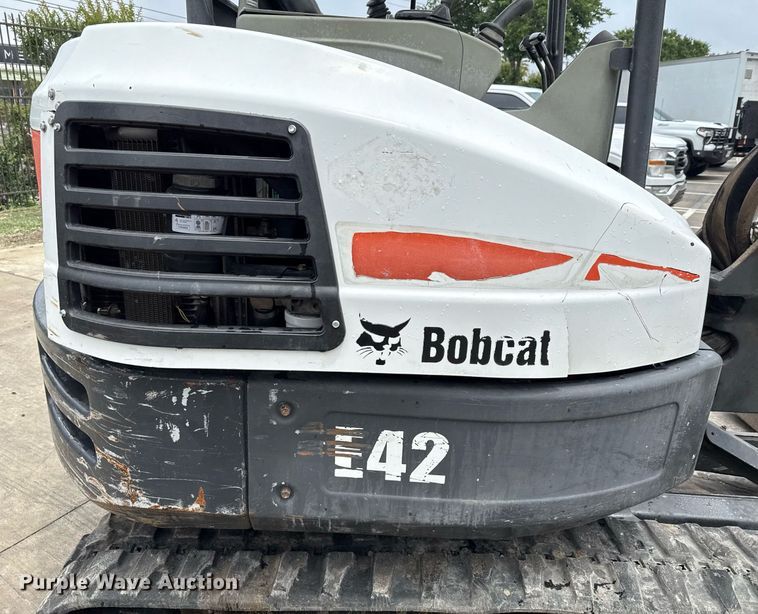 image for item ED5618 2016 Bobcat E42 mini excavator