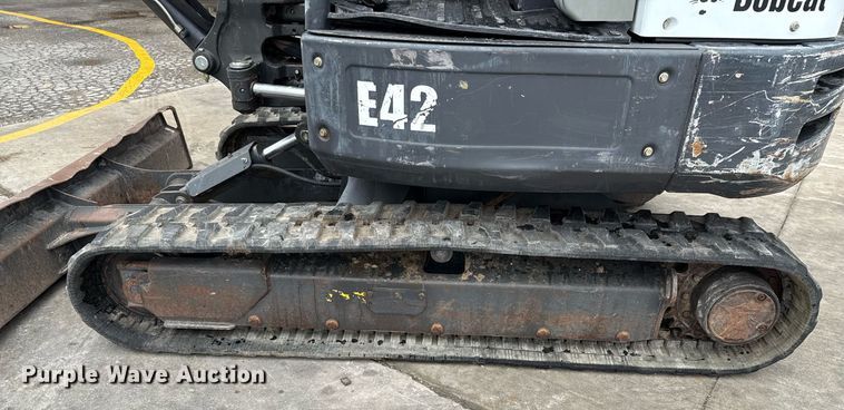 image for item ED5618 2016 Bobcat E42 mini excavator