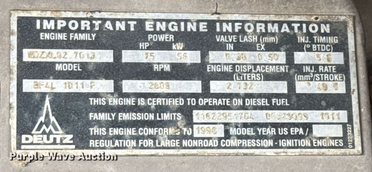 image for item ED5619 1996 Power Curber 5500-B curb machine