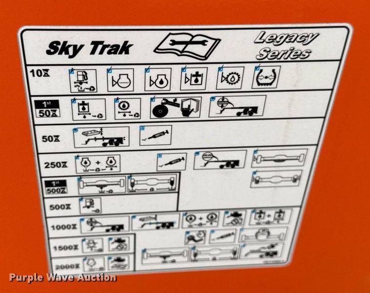 image for item EF1978 2015 JLG Skytrak 6042 telehandler