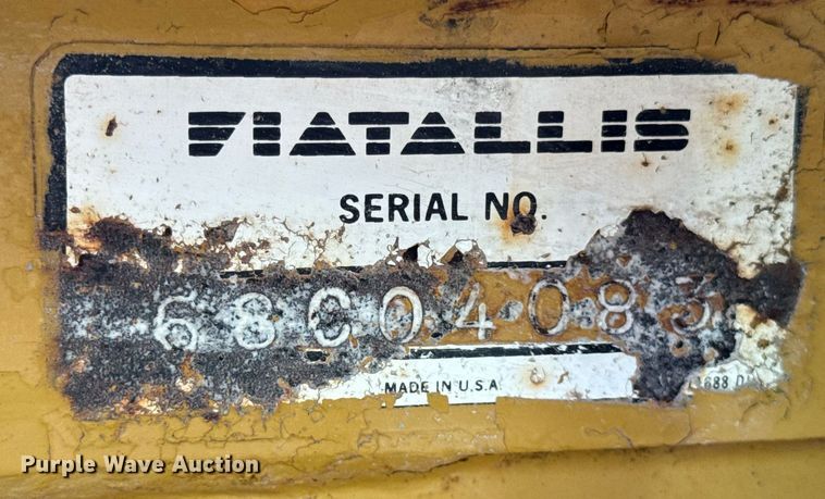 image for item EF1980 1987 FiatAllis 65-B rigid frame motor grader