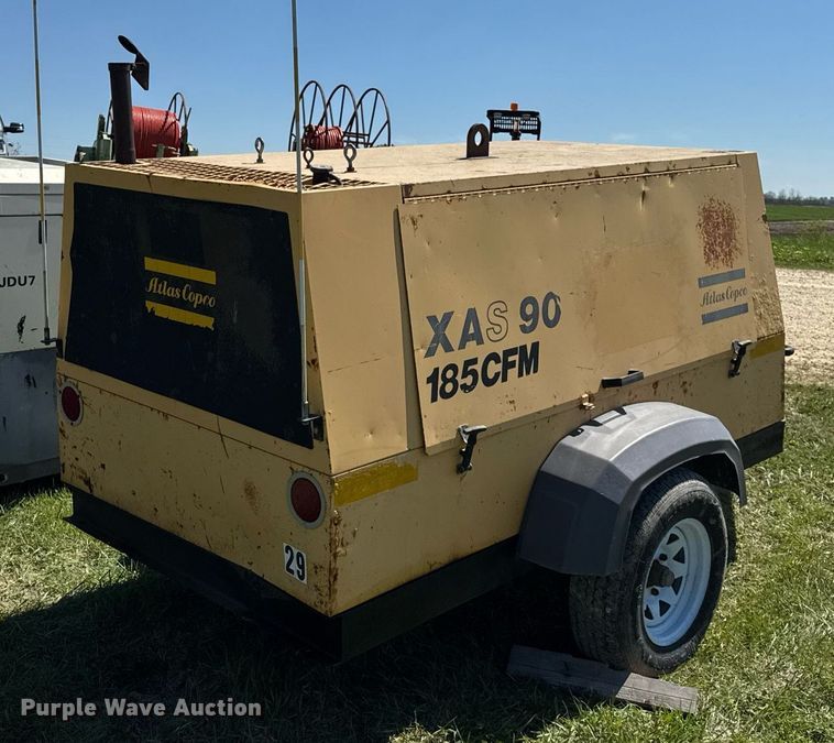 image for item EF1981 Atlas Copco XAS90 air compressor