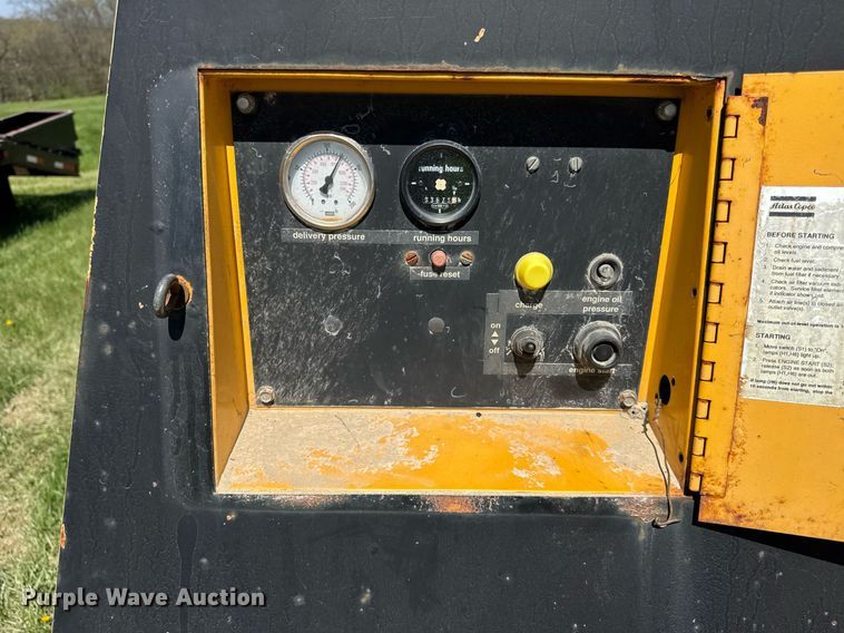 image for item EF1981 Atlas Copco XAS90 air compressor