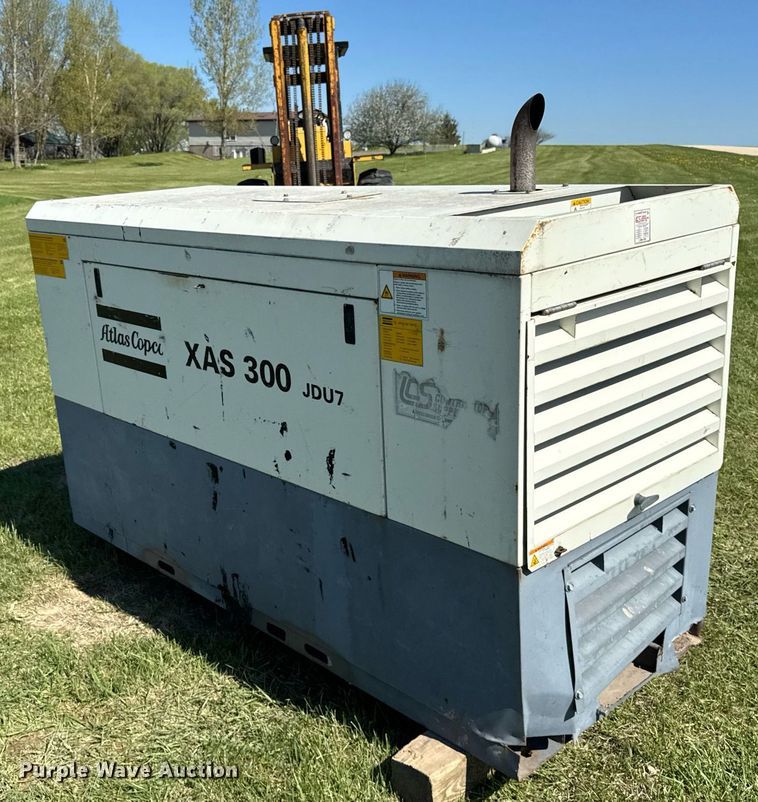 image for item EF1983 2013 Atlas Copco XAS 300 JDU7 air compressor