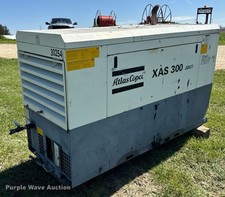 image for item EF1983 2013 Atlas Copco XAS 300 JDU7 air compressor