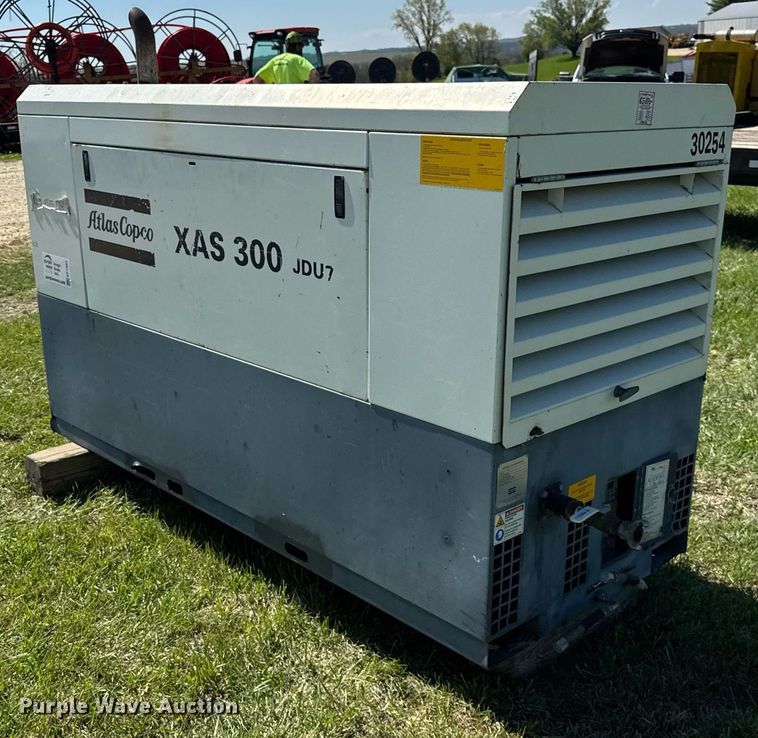 image for item EF1983 2013 Atlas Copco XAS 300 JDU7 air compressor