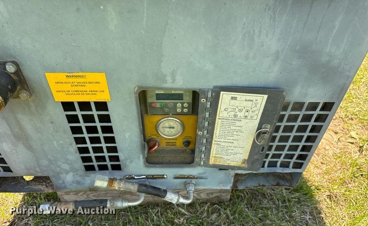 image for item EF1983 2013 Atlas Copco XAS 300 JDU7 air compressor