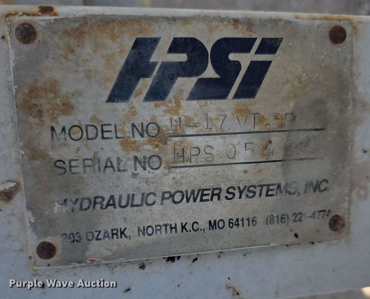 image for item EF3484 HPSI V17VTPP power unit