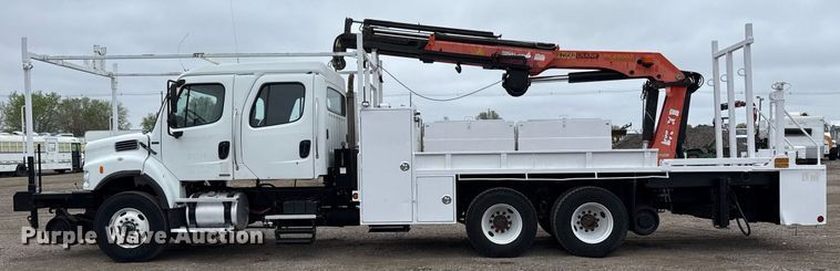 image for item EG5717 2007 Freightliner Business Class M2 Crew Cab crane truck