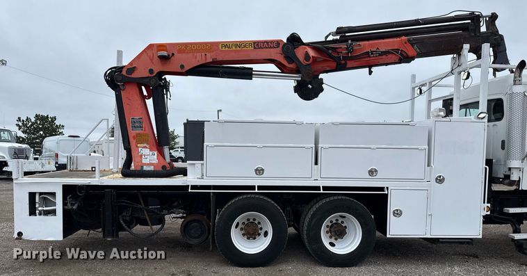 image for item EG5717 2007 Freightliner Business Class M2 Crew Cab crane truck