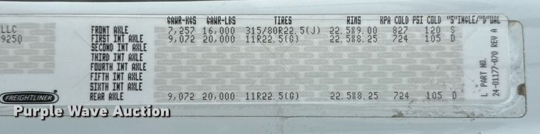 image for item EG5717 2007 Freightliner Business Class M2 Crew Cab crane truck