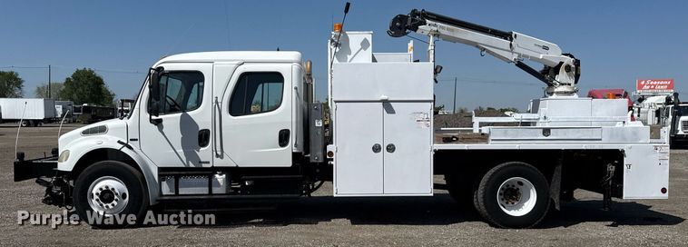 image for item EG5743 2007 Freightliner  Business Class M2 Crew Cab utility / service truck