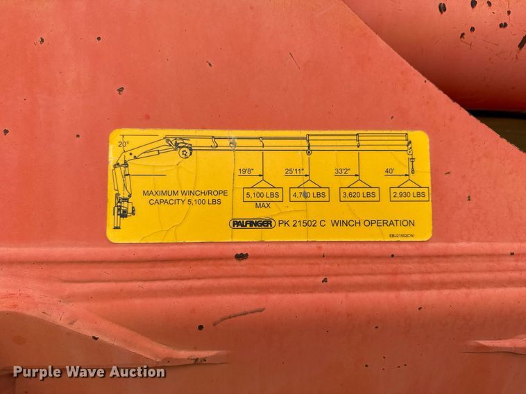 image for item EG5779 2007 Freightliner Business Class M2 Ext. Cab crane truck