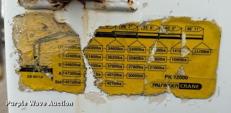 image for item EG5781 2010 Freightliner Business Class M2 crane truck