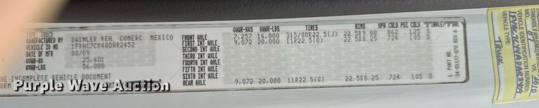 image for item EG5781 2010 Freightliner Business Class M2 crane truck