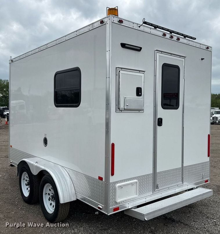 image for item EG5789 2022 InTech Trailers fiber optic splicing trailer