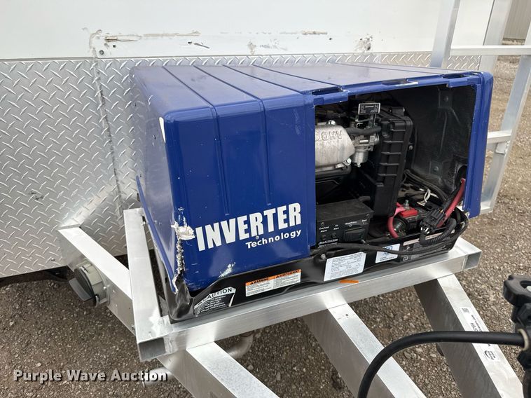 image for item EG5789 2022 InTech Trailers fiber optic splicing trailer