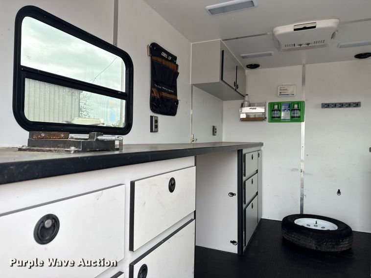 image for item EG5789 2022 InTech Trailers fiber optic splicing trailer