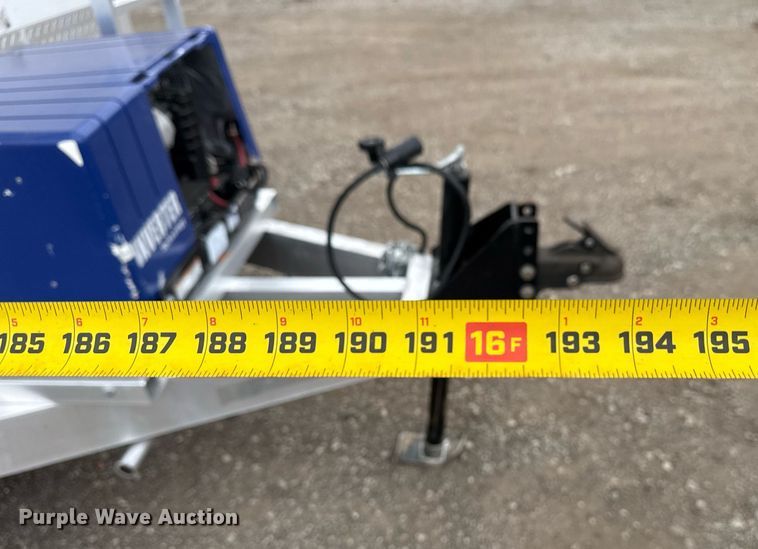 image for item EG5789 2022 InTech Trailers fiber optic splicing trailer