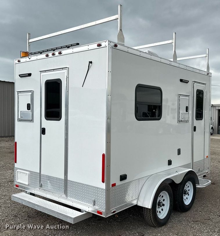 image for item EG5791 2022 InTech Trailers fiber optic splicing trailer