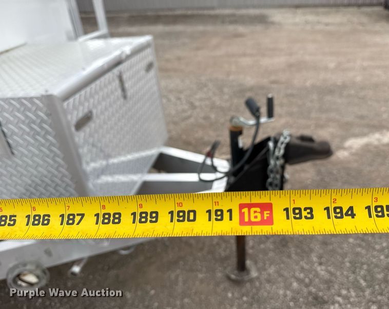 image for item EG5791 2022 InTech Trailers fiber optic splicing trailer