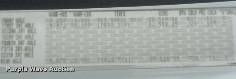 image for item EG5797 2013 Freightliner 114SD Crew Cab crane truck