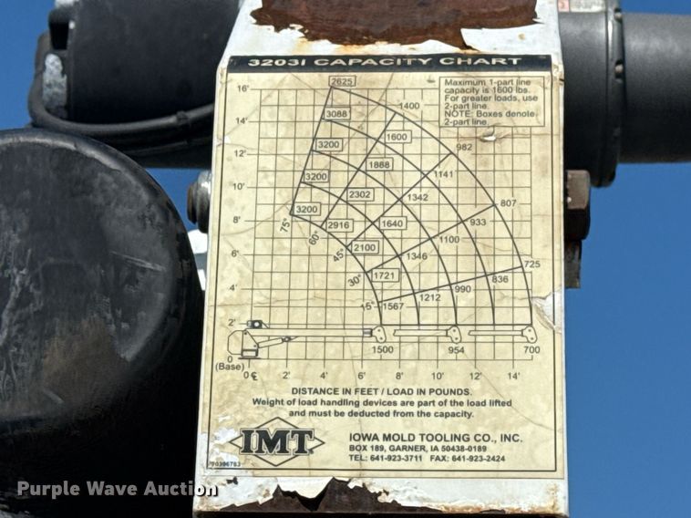 image for item EG5812 2007 Freightliner Business Class M2 Ext. Cab utility / service truck