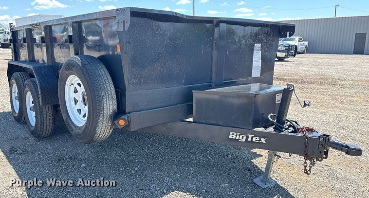 image for item EG5816 2016 Big Tex 10LX-12BK75IR dump trailer