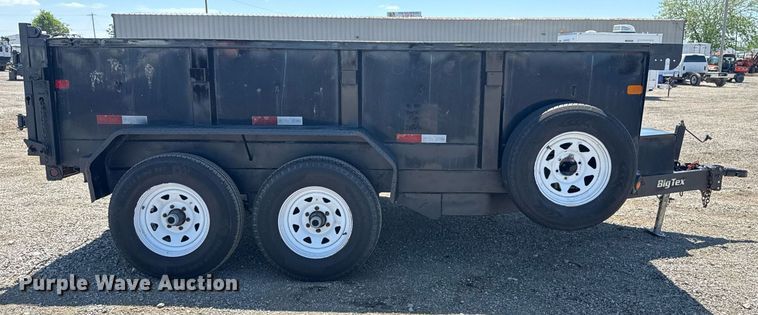 image for item EG5816 2016 Big Tex 10LX-12BK75IR dump trailer