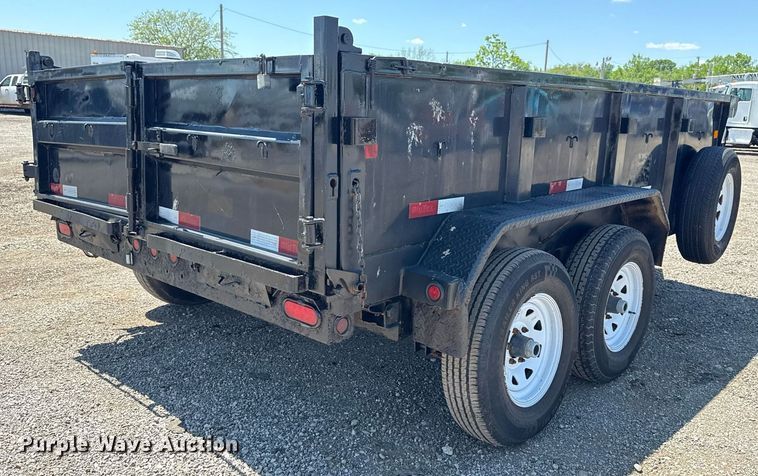 image for item EG5816 2016 Big Tex 10LX-12BK75IR dump trailer
