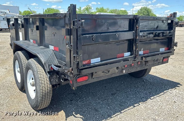 image for item EG5816 2016 Big Tex 10LX-12BK75IR dump trailer