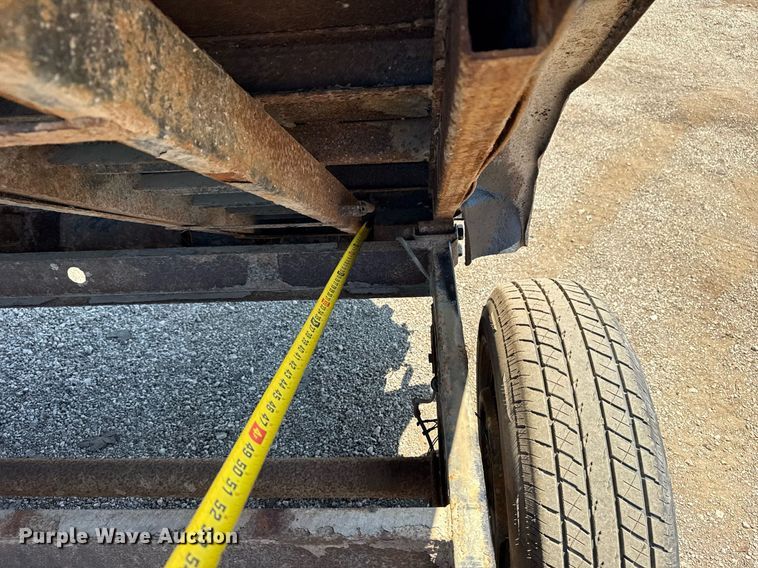 image for item EG5816 2016 Big Tex 10LX-12BK75IR dump trailer