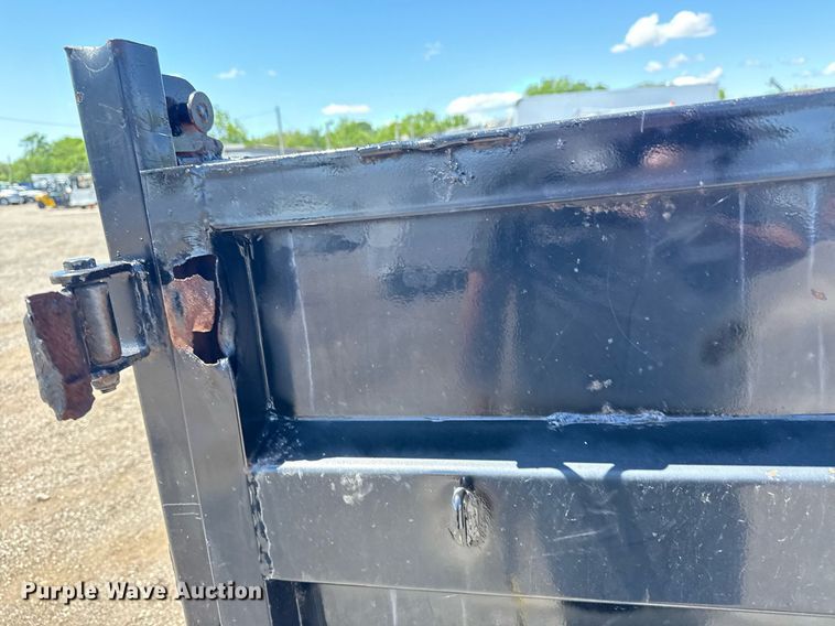 image for item EG5816 2016 Big Tex 10LX-12BK75IR dump trailer